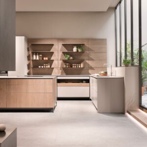 Luxury Solid-Wood Kitchen Cabinets Design