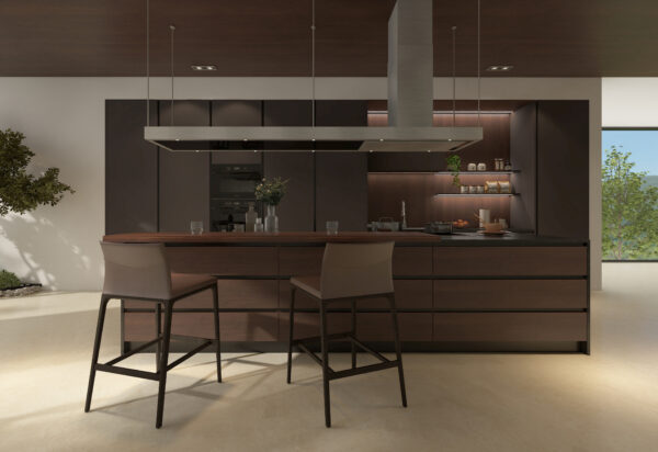 High Gloss Cabinets for Bright, Spacious Interiors