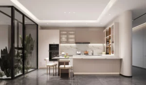 YIDA Home's sleek kitchen design at Mexico Construction Expo