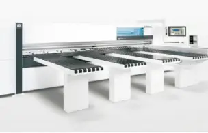 Nuomi whole - house hardware production with Hettich - linked equipment, ensuring stable quality via precise production.