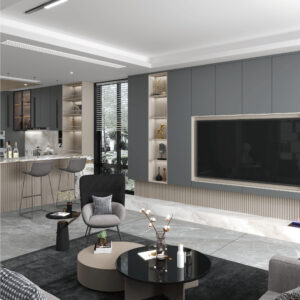 Modern Sophistication – Neutral – Toned Custom Cabinets for Global Interiors