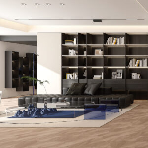 Contemporary Chic - Custom Cabinets Redefining Global Living Spaces