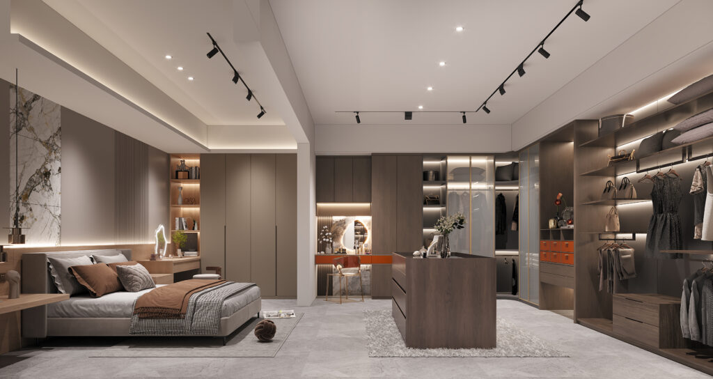 Futuristic Fusion - Custom Cabinets for the Global Home of Tomorrow