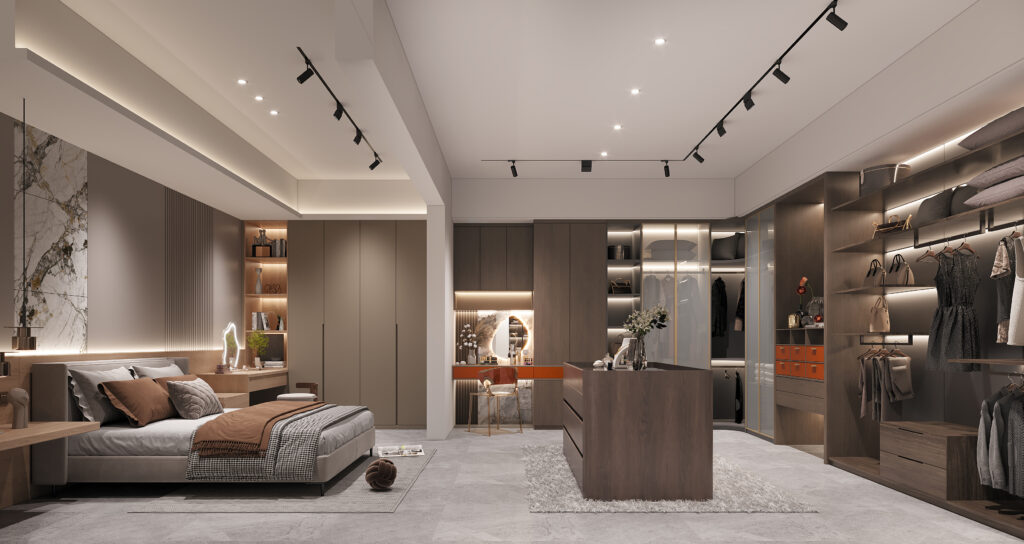 Futuristic Fusion - Custom Cabinets for the Global Home of Tomorrow