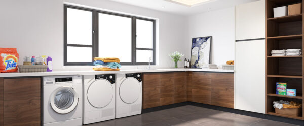 Modern Gallery Wood Veneer Kitchen Cabinets