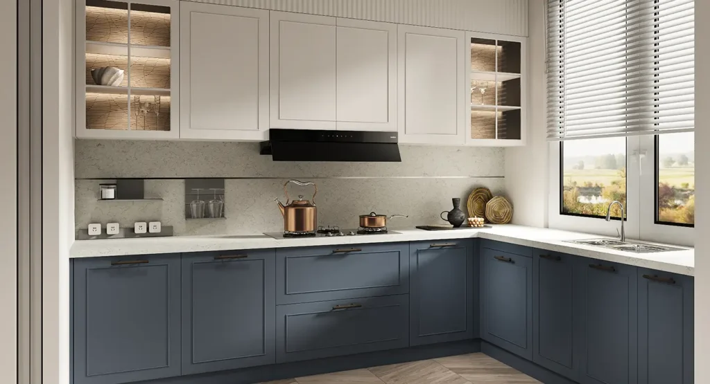 Artisan crafting a traditional Mexican cabinet