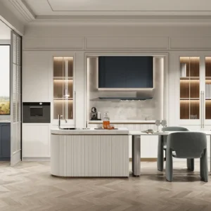 Modern White Shaker Kitchen Cabinets - Filoli Series