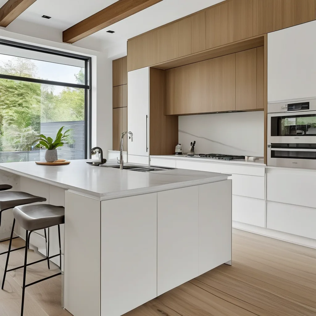 Modern custom kitchen cabinets