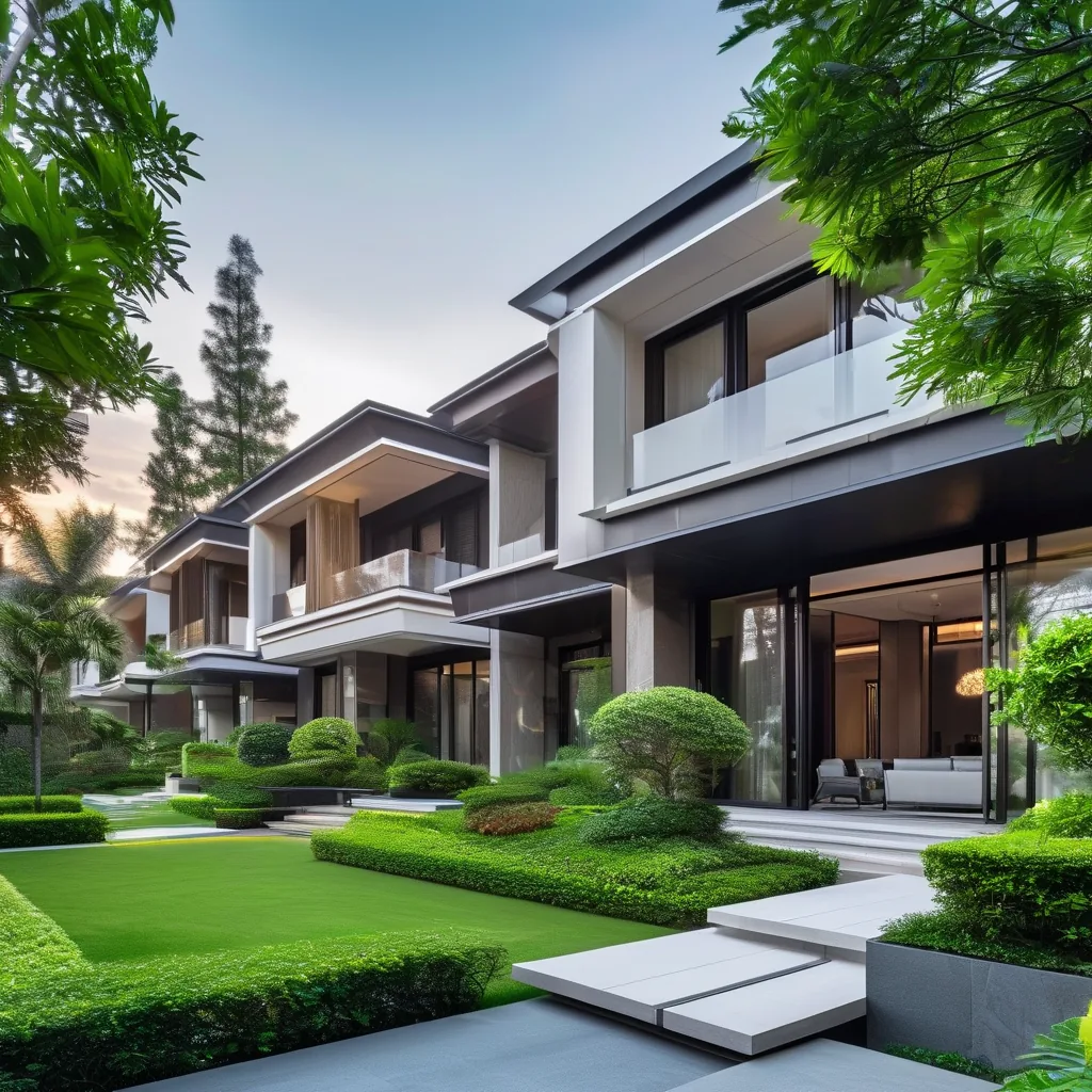 Luxury residential villa development