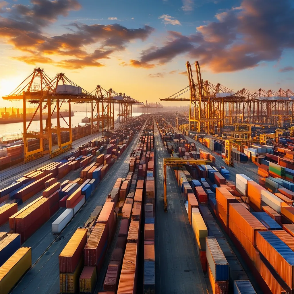 Import shipping containers