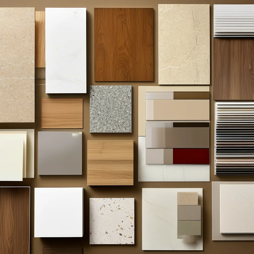 Material and finish samples