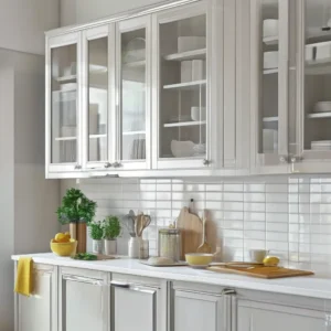 Clean well-maintained modern kitchen