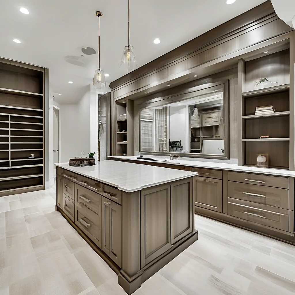 Whole-home custom cabinetry in one cohesive finish